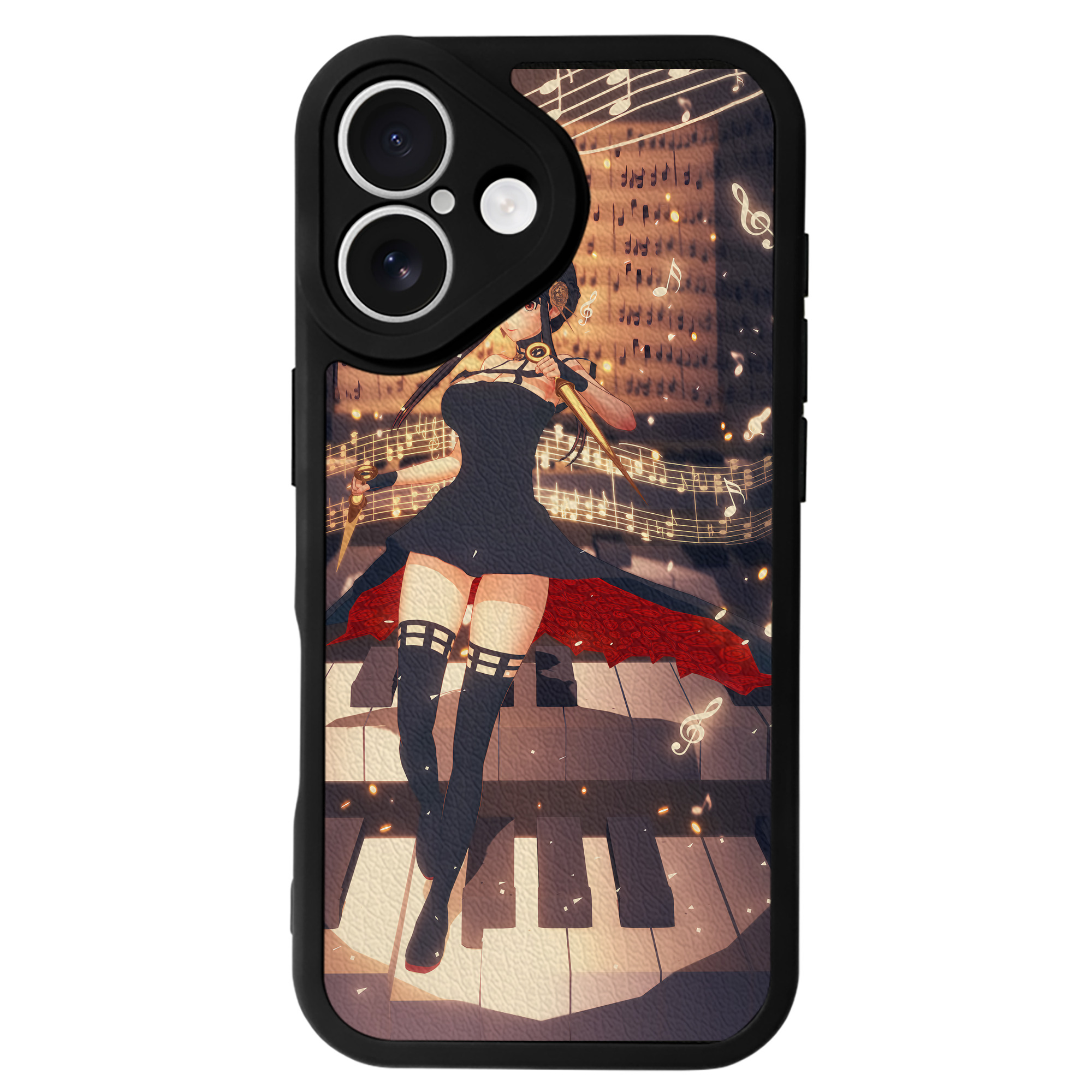 （画像用） SPY×FAMILY间谍家家酒 【iPhone 16シリーズ対応】シリコンスマホケース（レザー調） 材質：シリコン